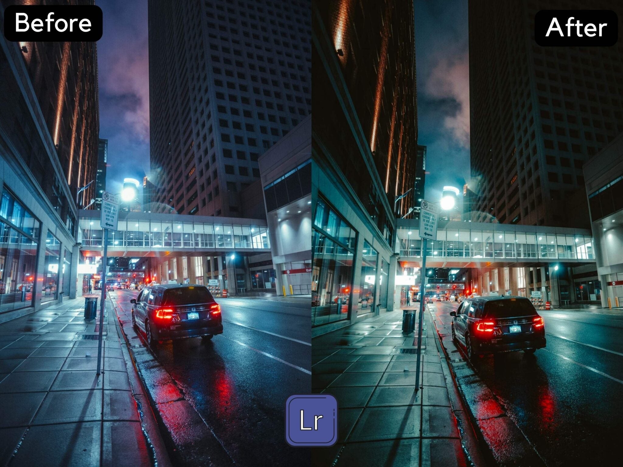 City Evening Premium Lightroom Preset