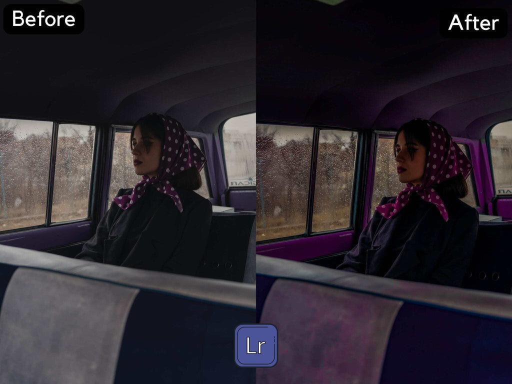 Purple Girl Premium Lightroom Preset