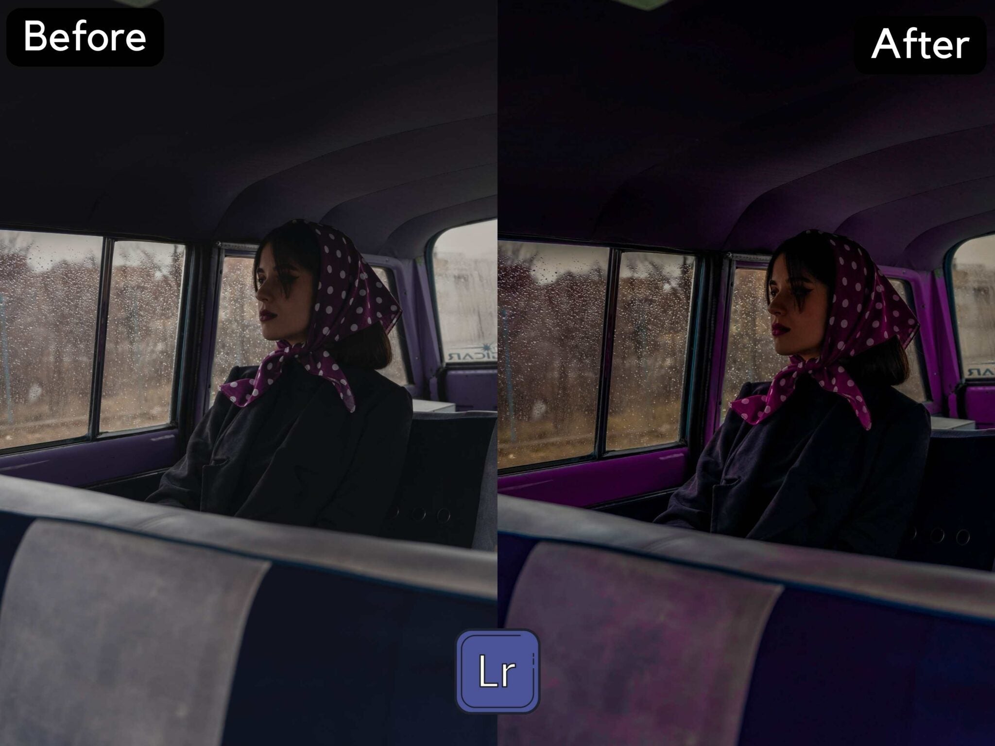 Purple Girl Premium Lightroom Preset