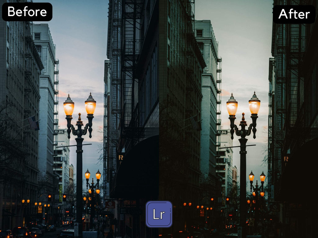 City Evening Premium Lightroom Preset