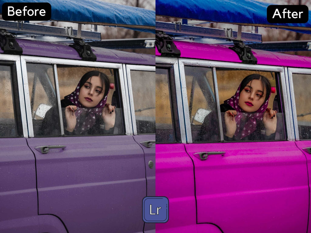 Purple Girl Premium Lightroom Preset